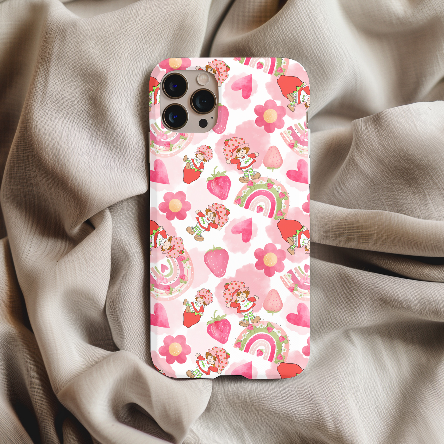 Pretty Strawberry Shortcake Phone Case