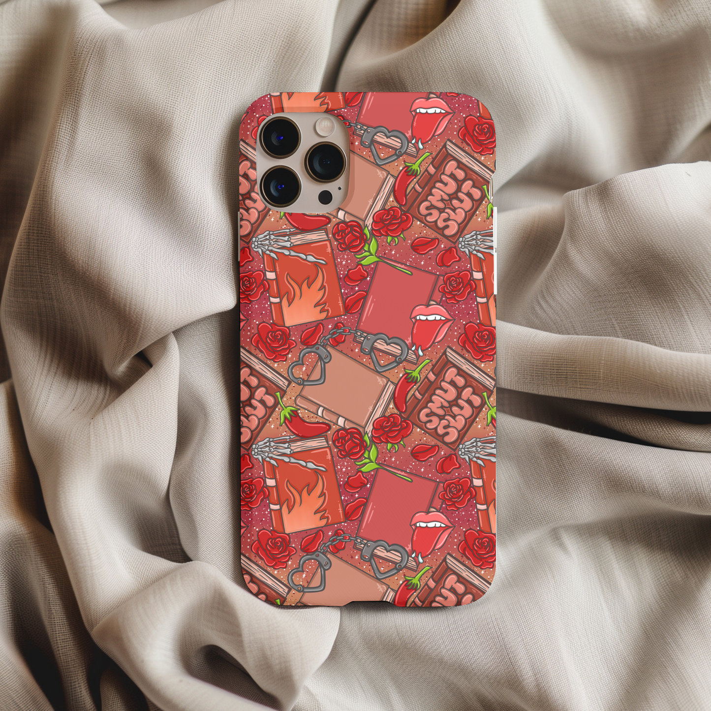 Spicy Book Lover Phone Case