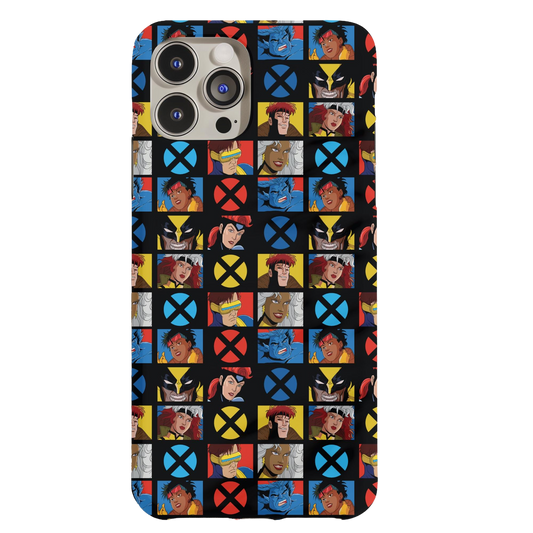 a phone case with a picture of the characters on it