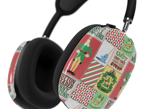 Christmas Elf Patchwork AirPods Max Case