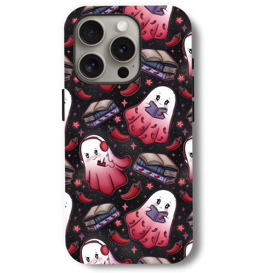 Spicy Book Lover Ghosties Phone Case