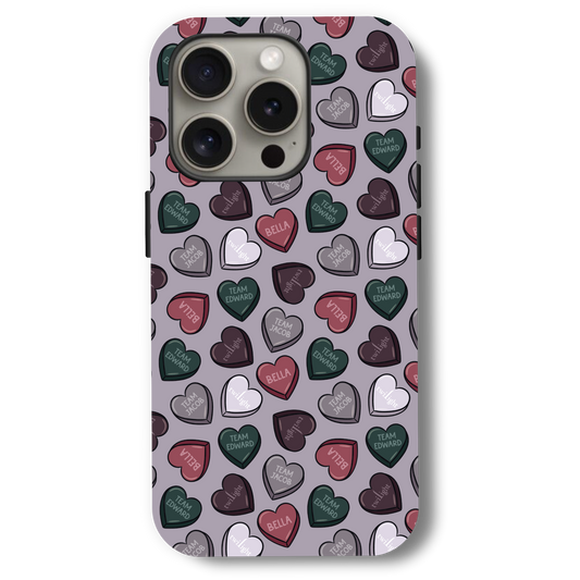 Twilight Team Hearts Phone Case