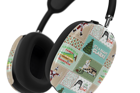 Christmas Vacation Patchwork AirPods Max Case