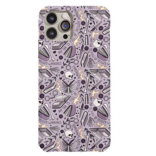 a phone case with a pattern on it