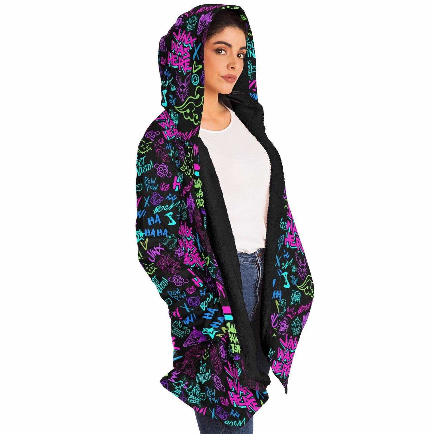 Arcane Jinx Fleece Lined Hooded Cloak