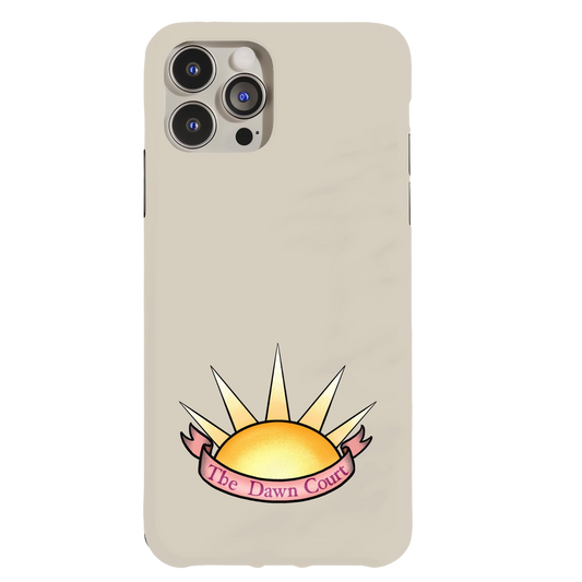 a phone case with a sun on it