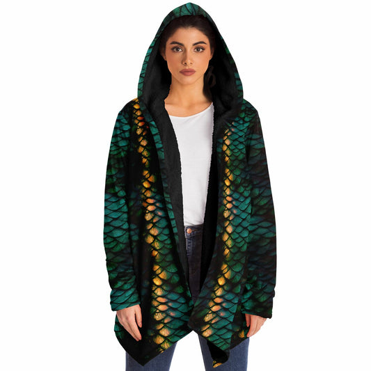 Green Dragon Scales Festival Cloak