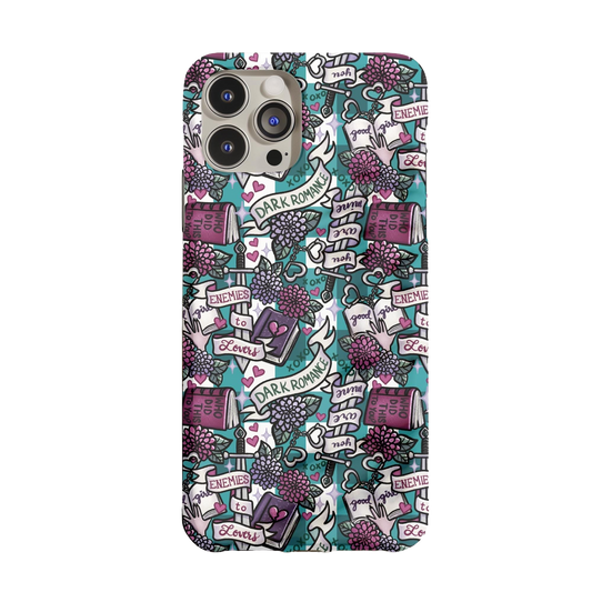 a phone case with a pattern on it