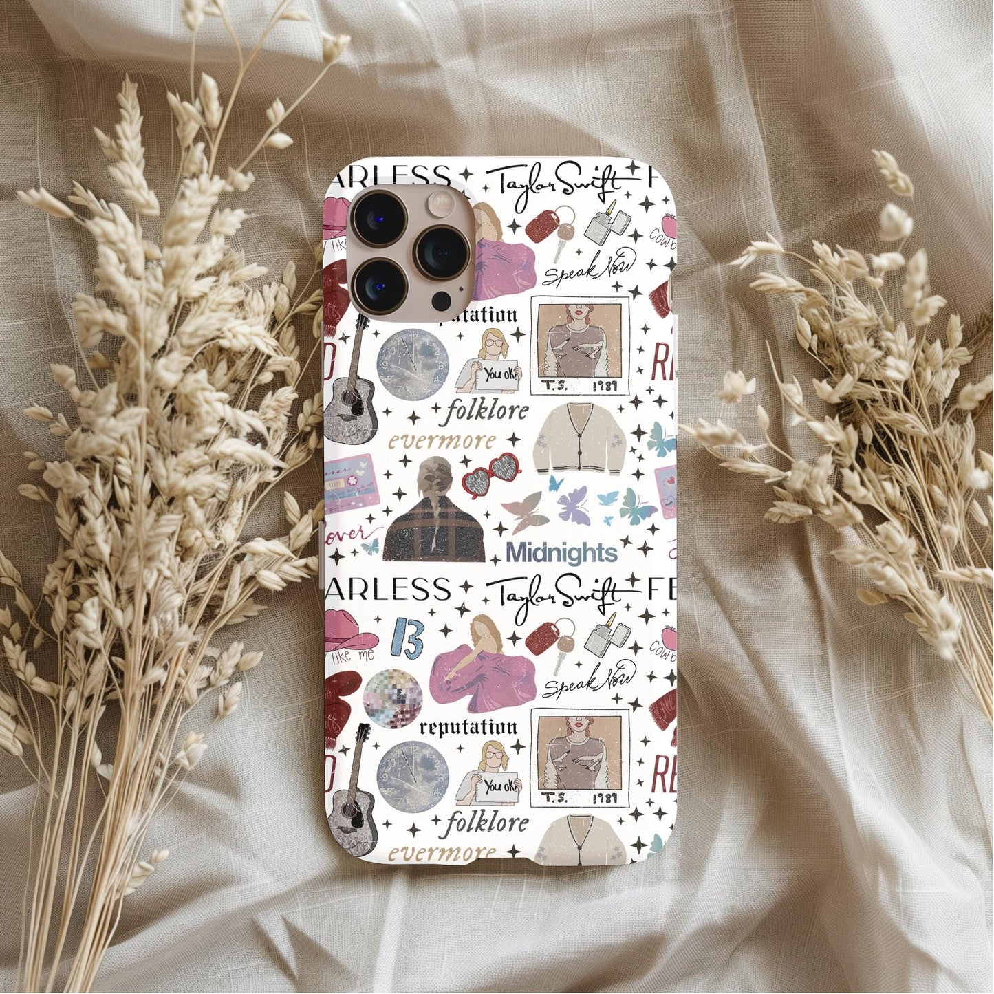 Taylor Swift Album Icons Phone Case