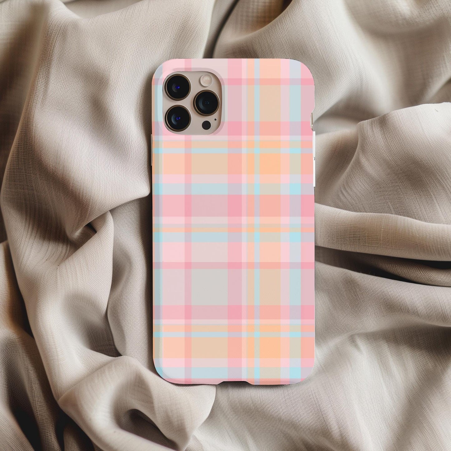 Coquette Plaid Pattern Phone Case