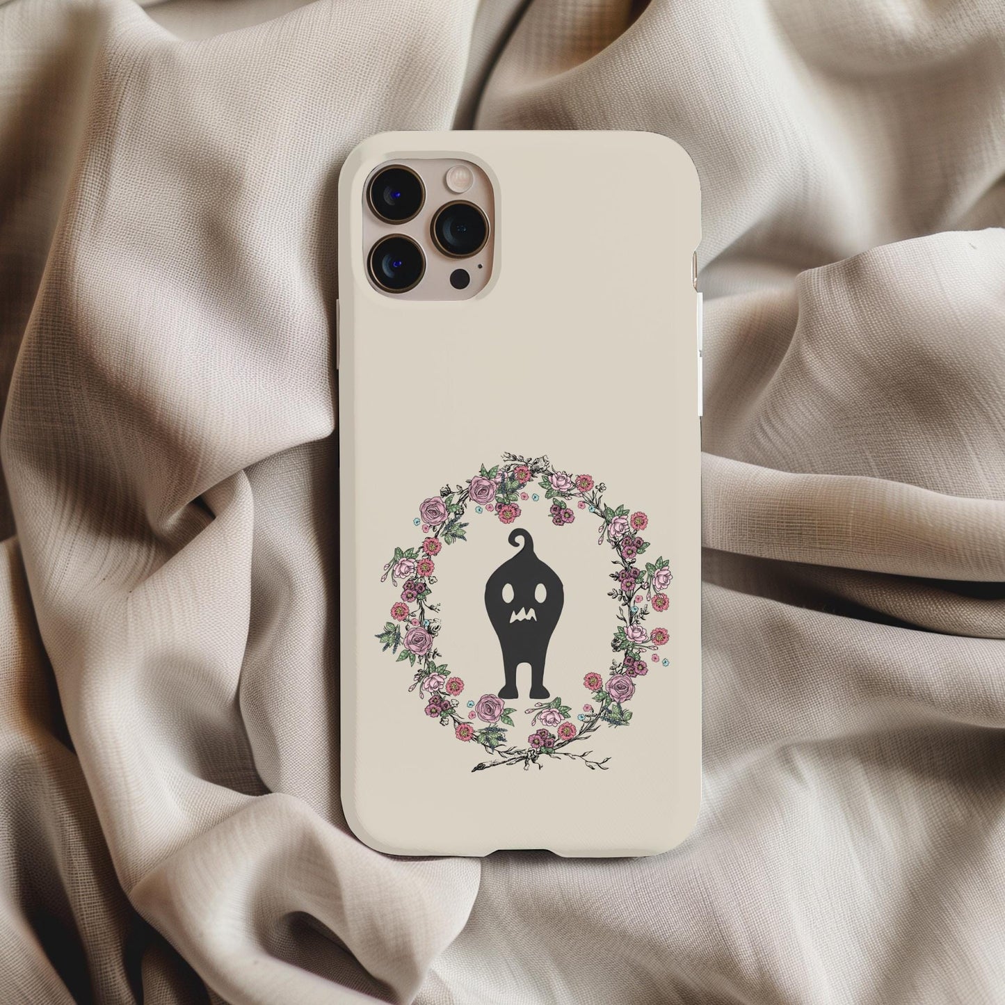 Stardew Valley Krobus Floral Phone Case