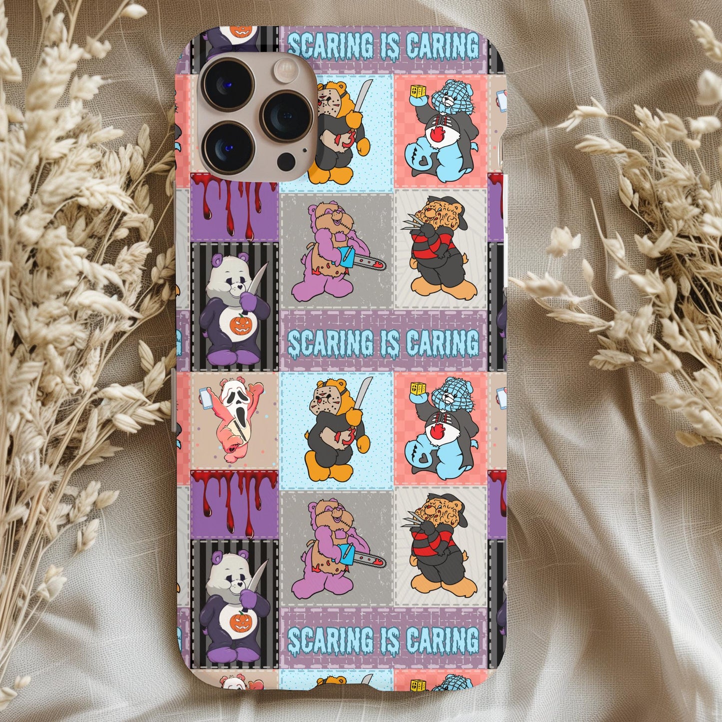 Scaring is Caring Nostalgic Phone Case