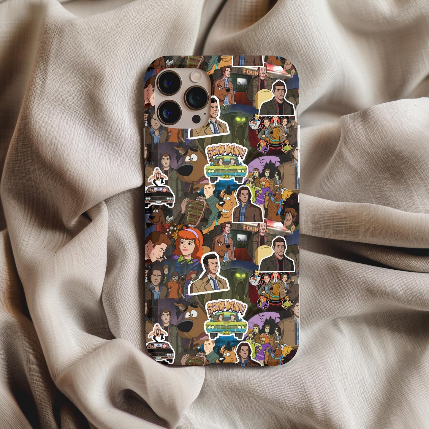 Scoobynatural Collage Phone Case