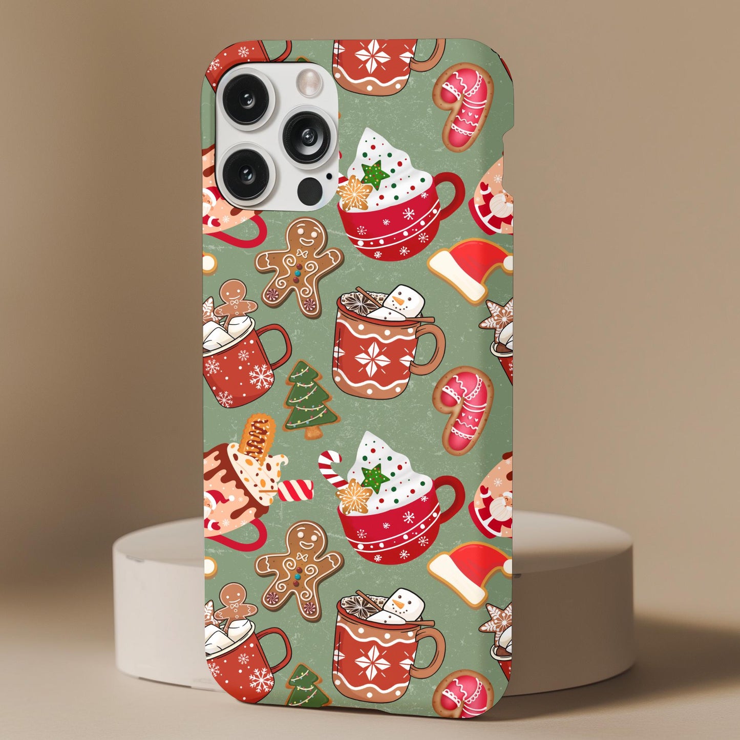 Christmas Hot Cocoa Candy Phone Case