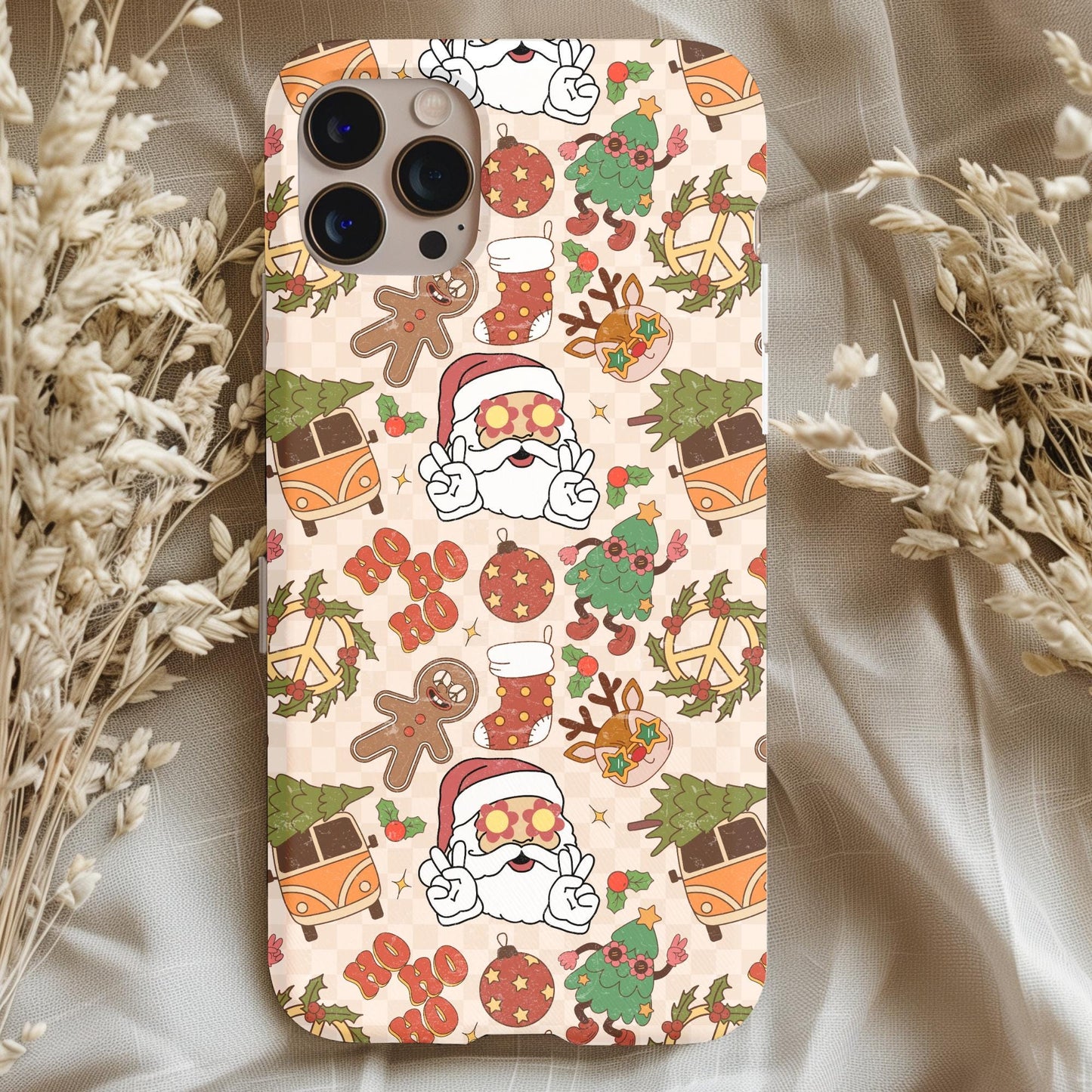 Groovy Christmas Phone Case