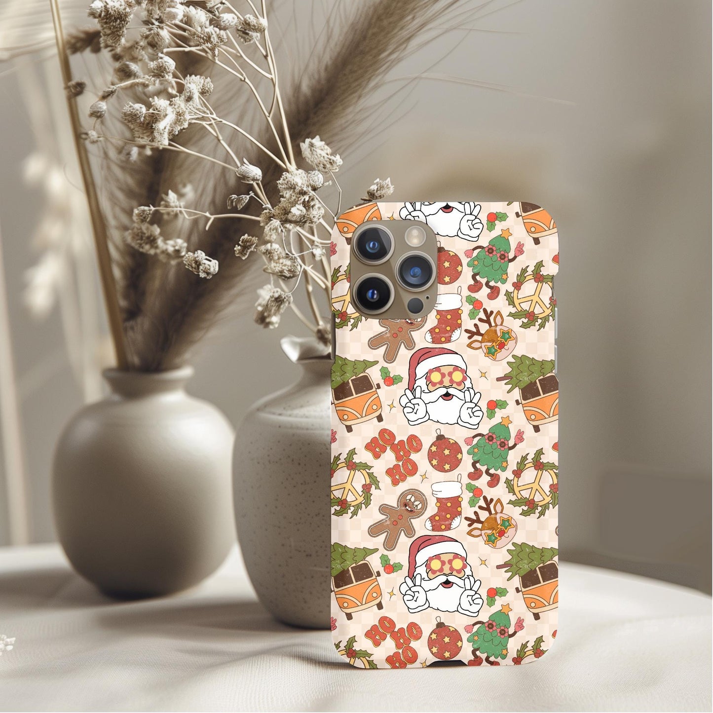 Groovy Christmas Phone Case