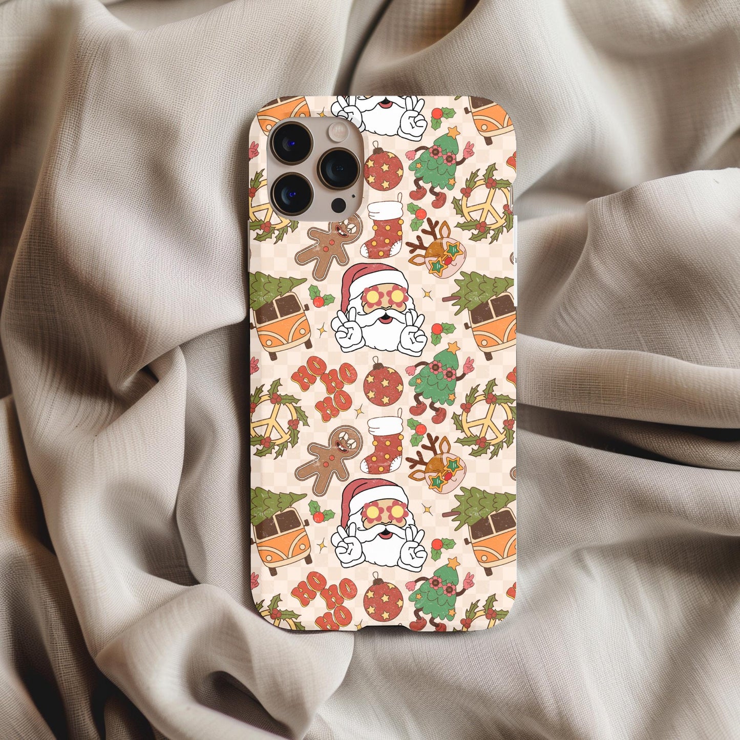 Groovy Christmas Phone Case