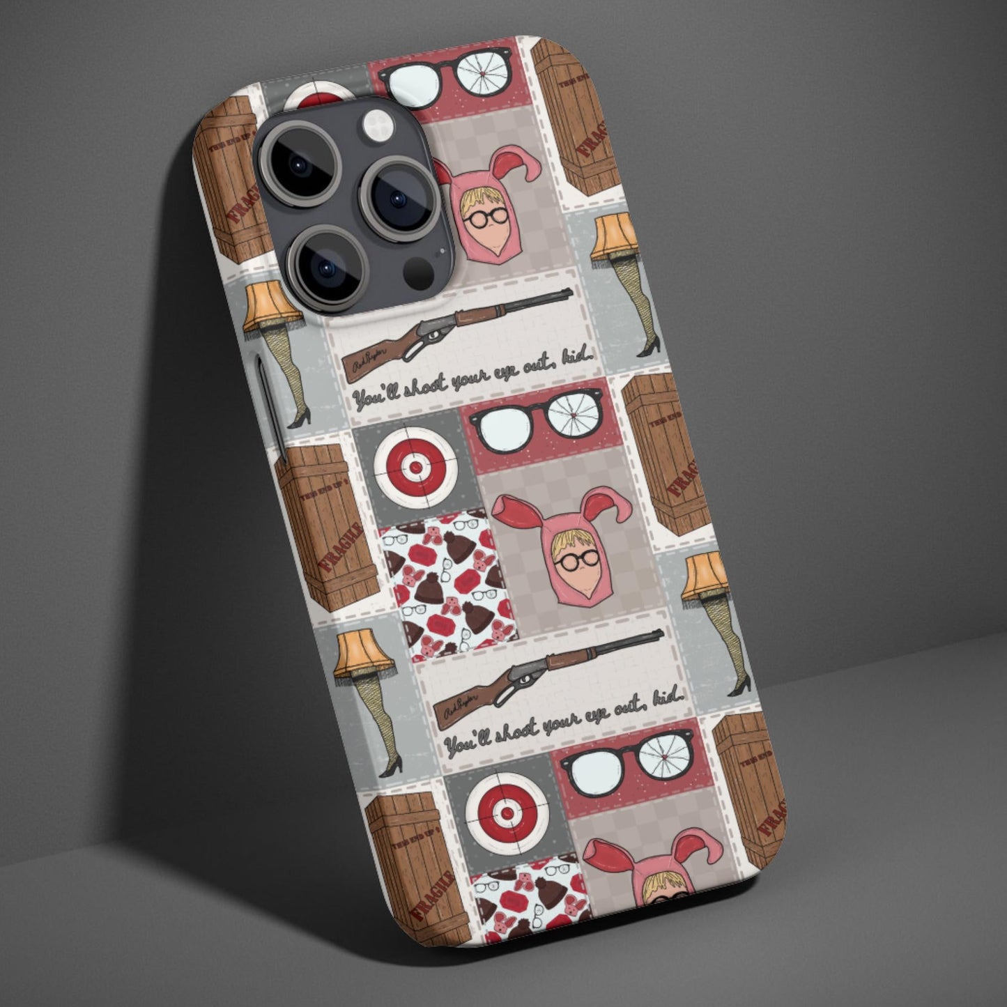 A Christmas Story Patchwork Phone Case