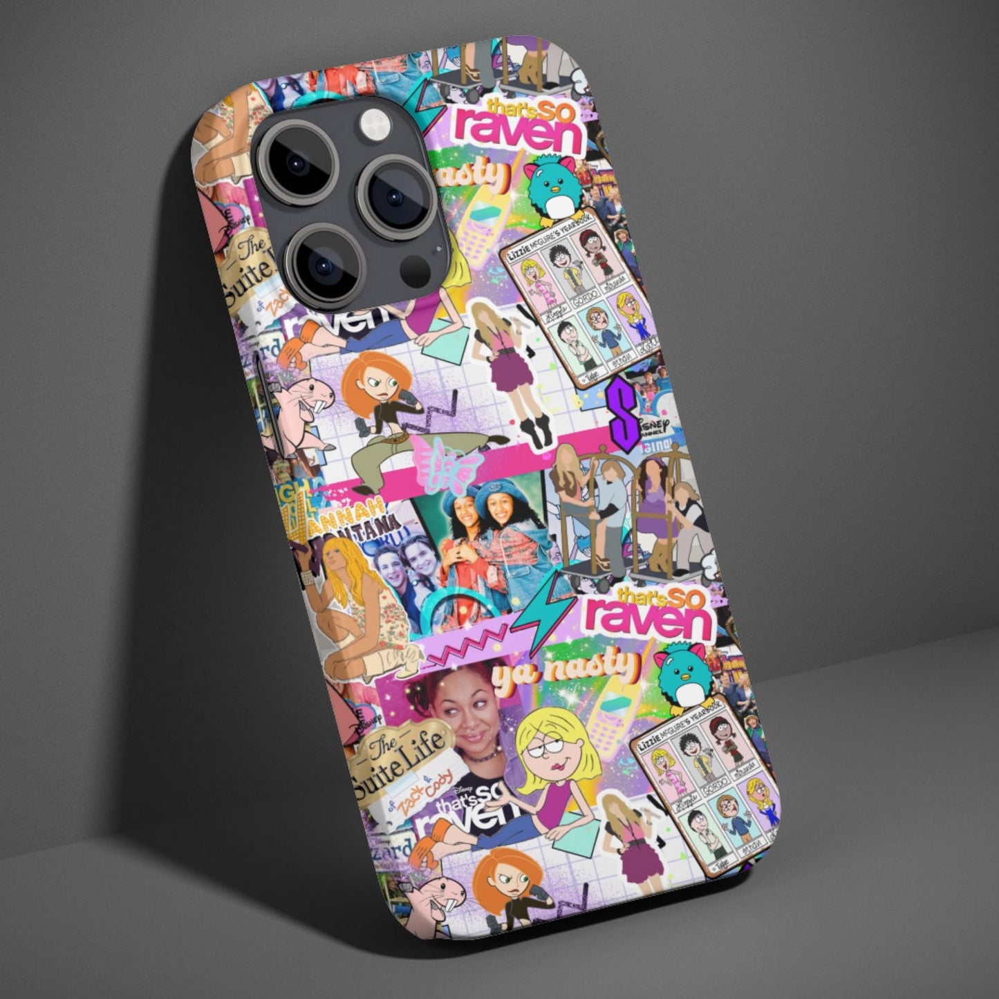 Nostalgic 2000s TV Shows Collage Phone Case