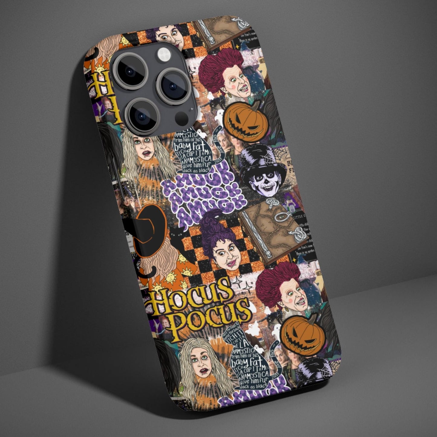 Hocus Pocus Collage Phone Case