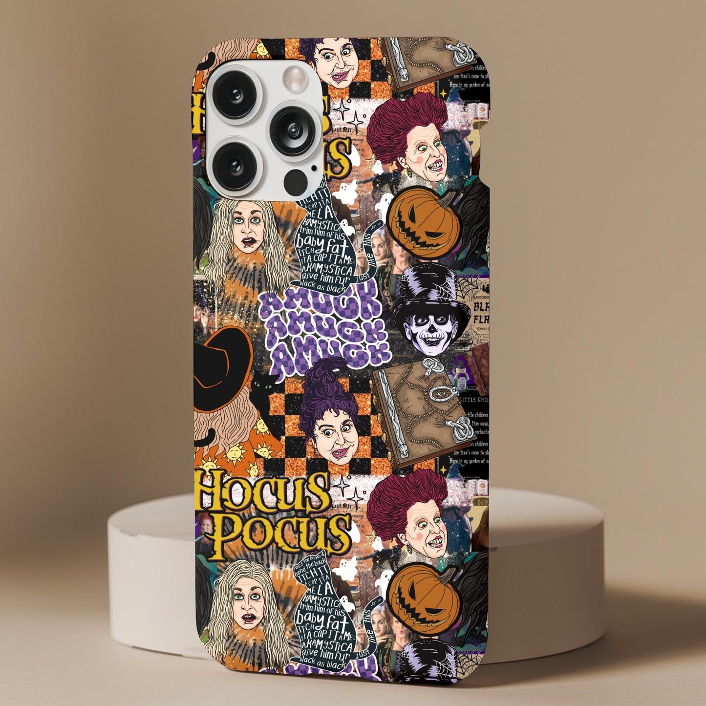 Hocus Pocus Collage Phone Case