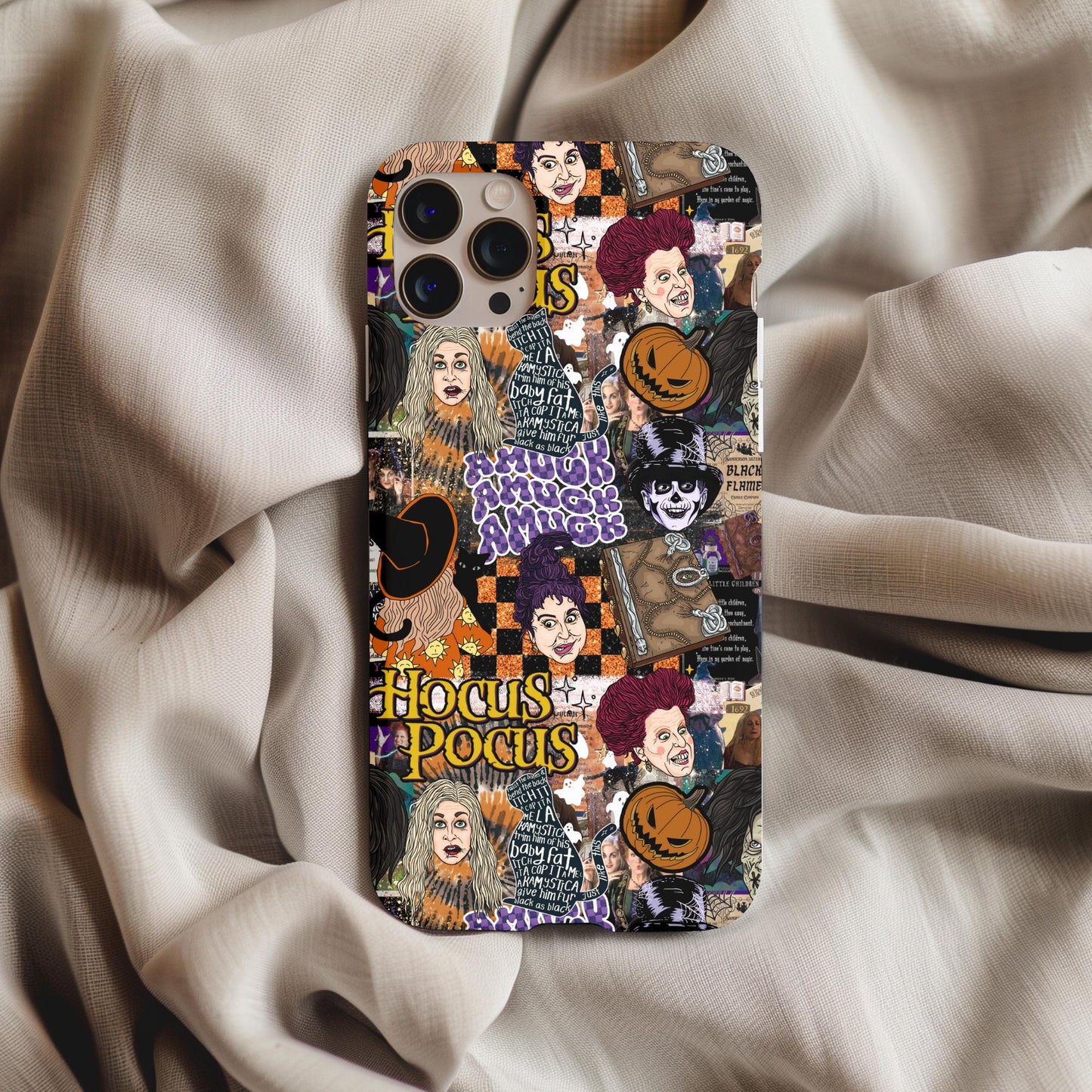 Hocus Pocus Collage Phone Case