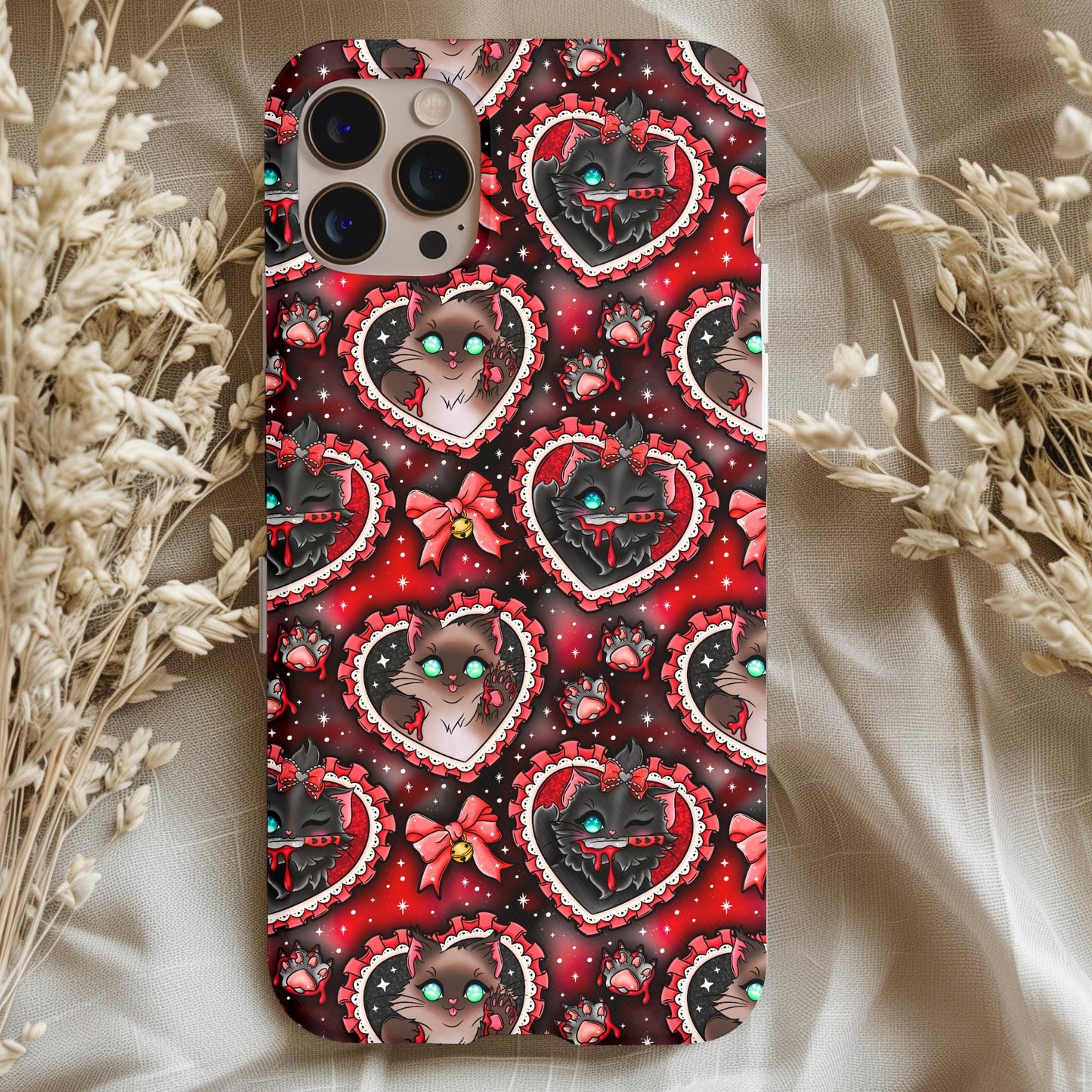 Murder Mittens Cat Lover Phone Case