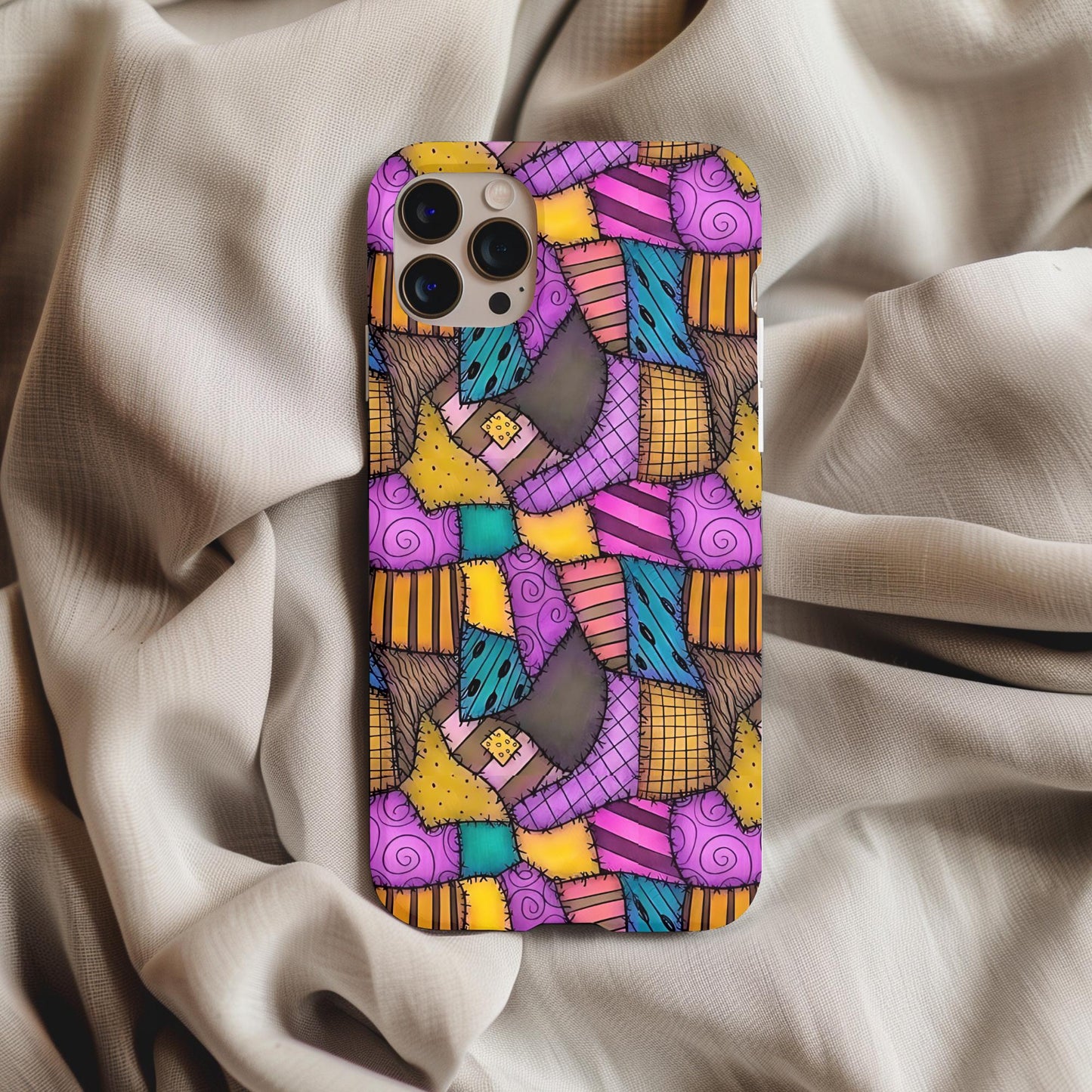 Nightmare Before Sally Stitches Phone Case