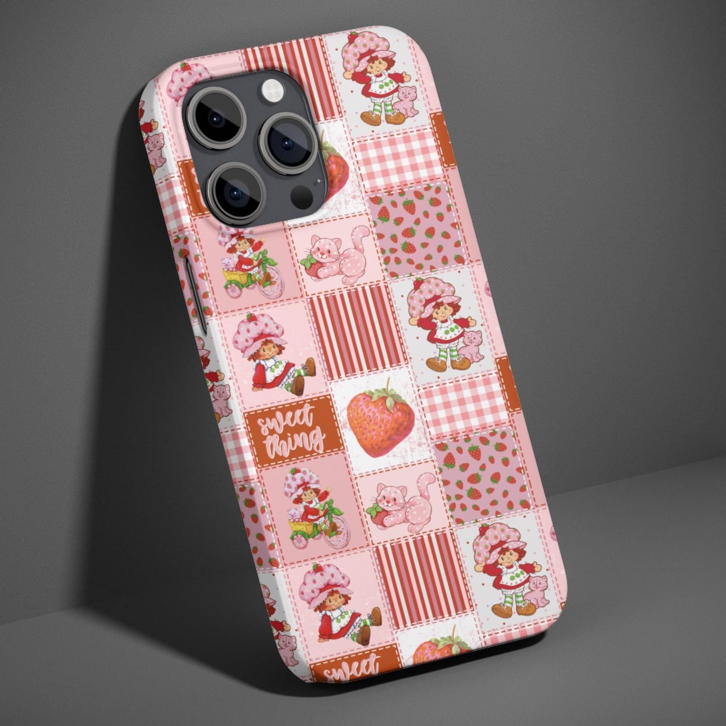 Nostalgic Strawberry Shortcake Phone Case