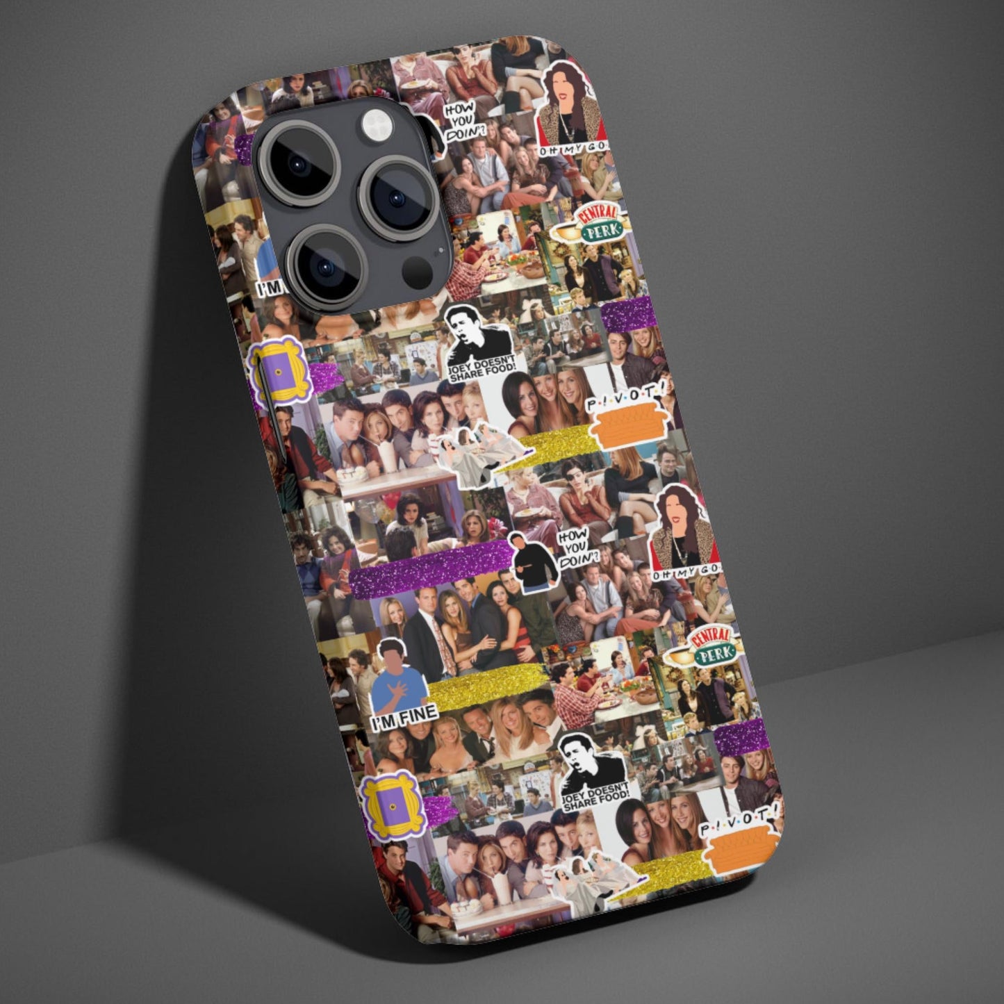 Friends TV Show Collage Phone Case