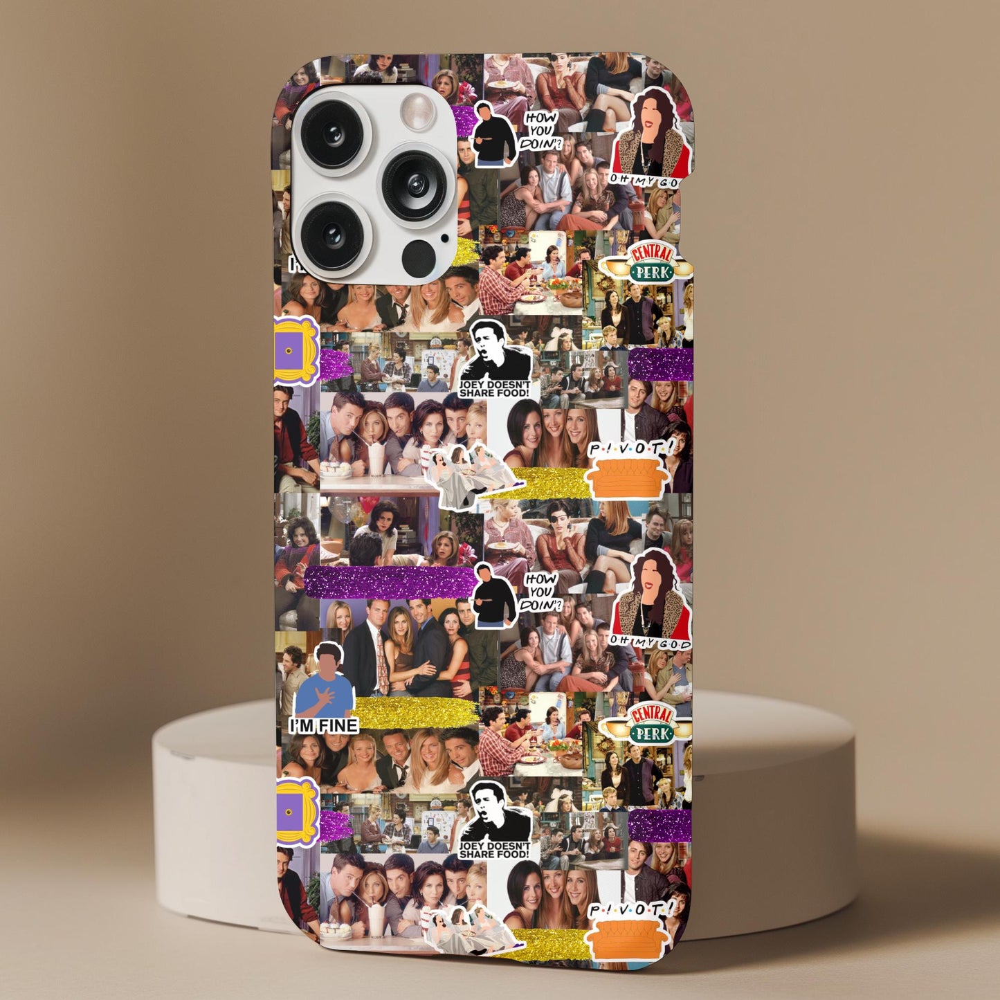 Friends TV Show Collage Phone Case