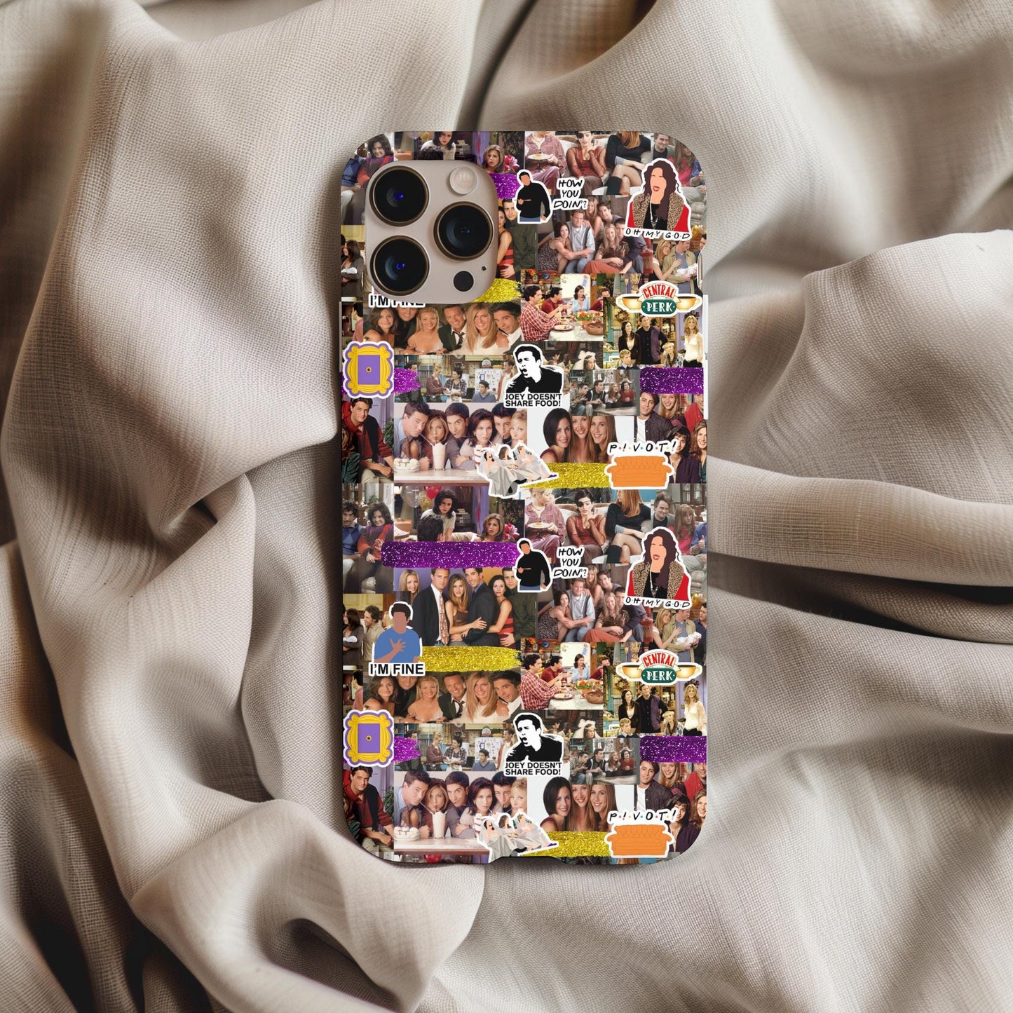 Friends TV Show Collage Phone Case