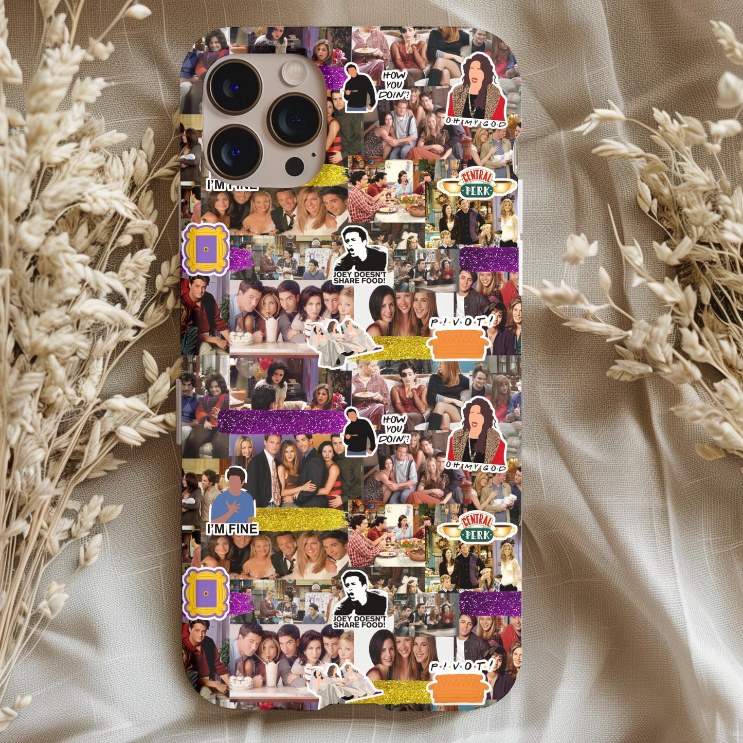 Friends TV Show Collage Phone Case