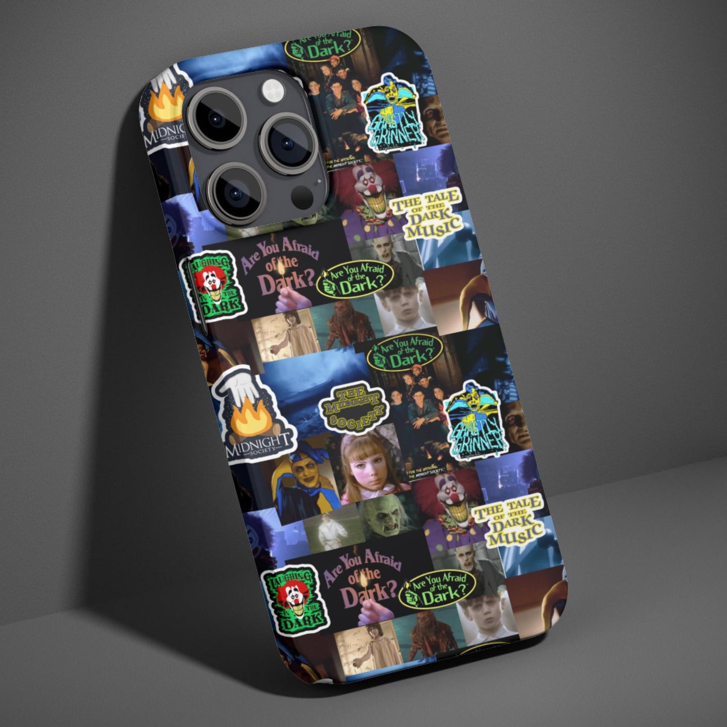 Are You Afraid of the Dark? Collage Phone Case