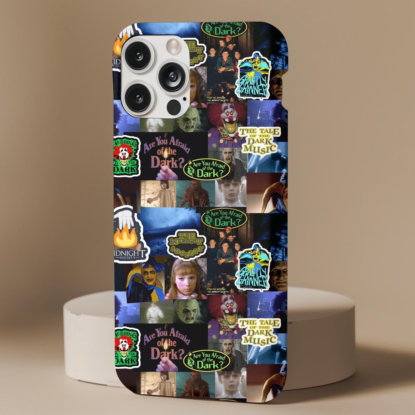 Are You Afraid of the Dark? Collage Phone Case