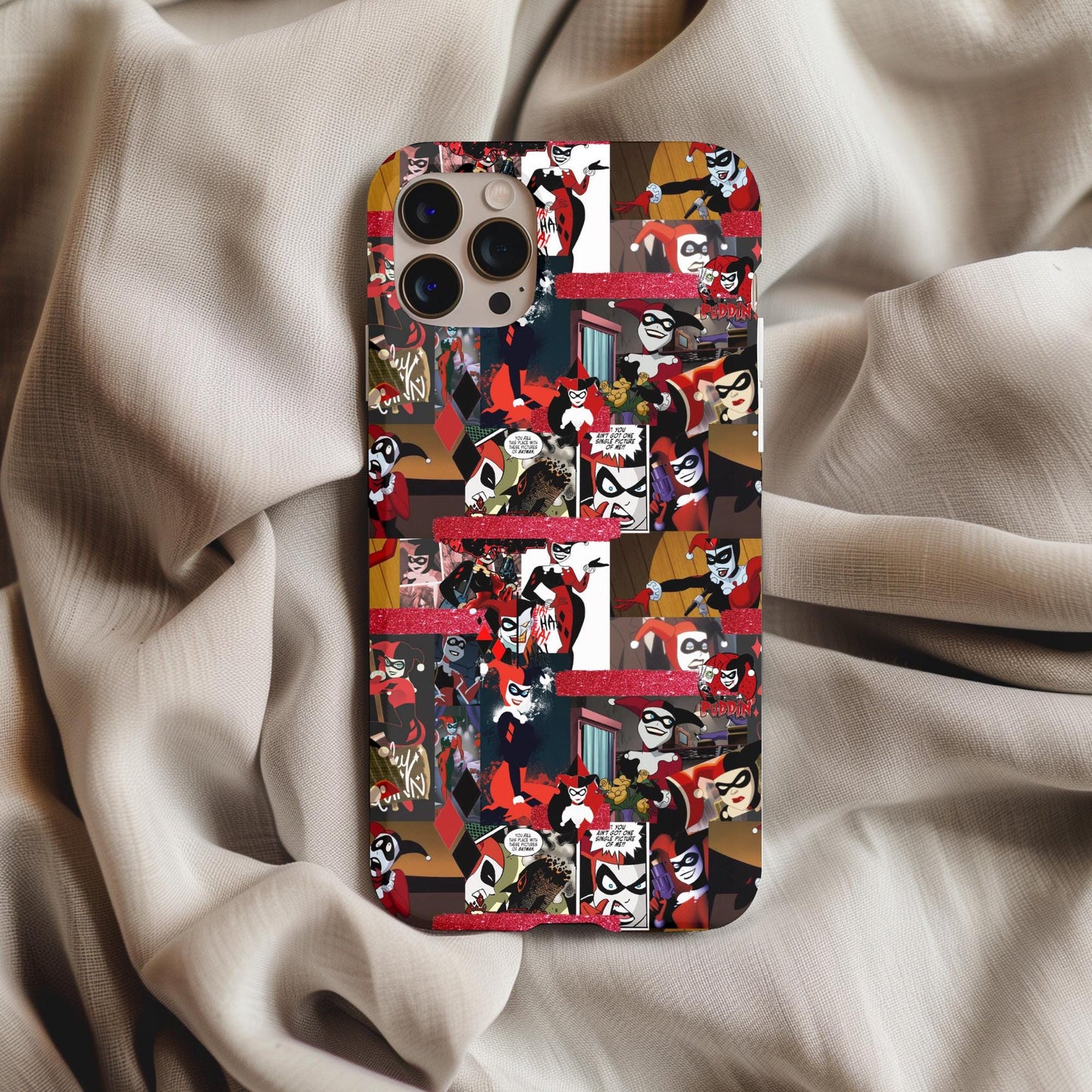 Harley Quinn Comic Phone Case