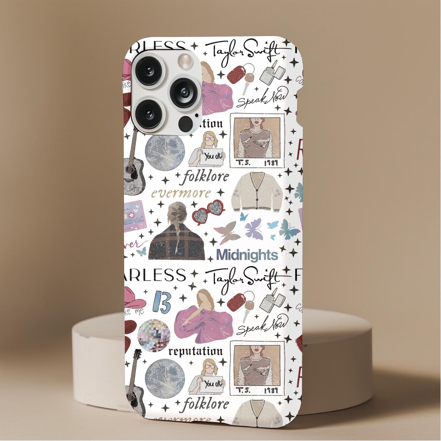 Taylor Swift Album Icons Phone Case