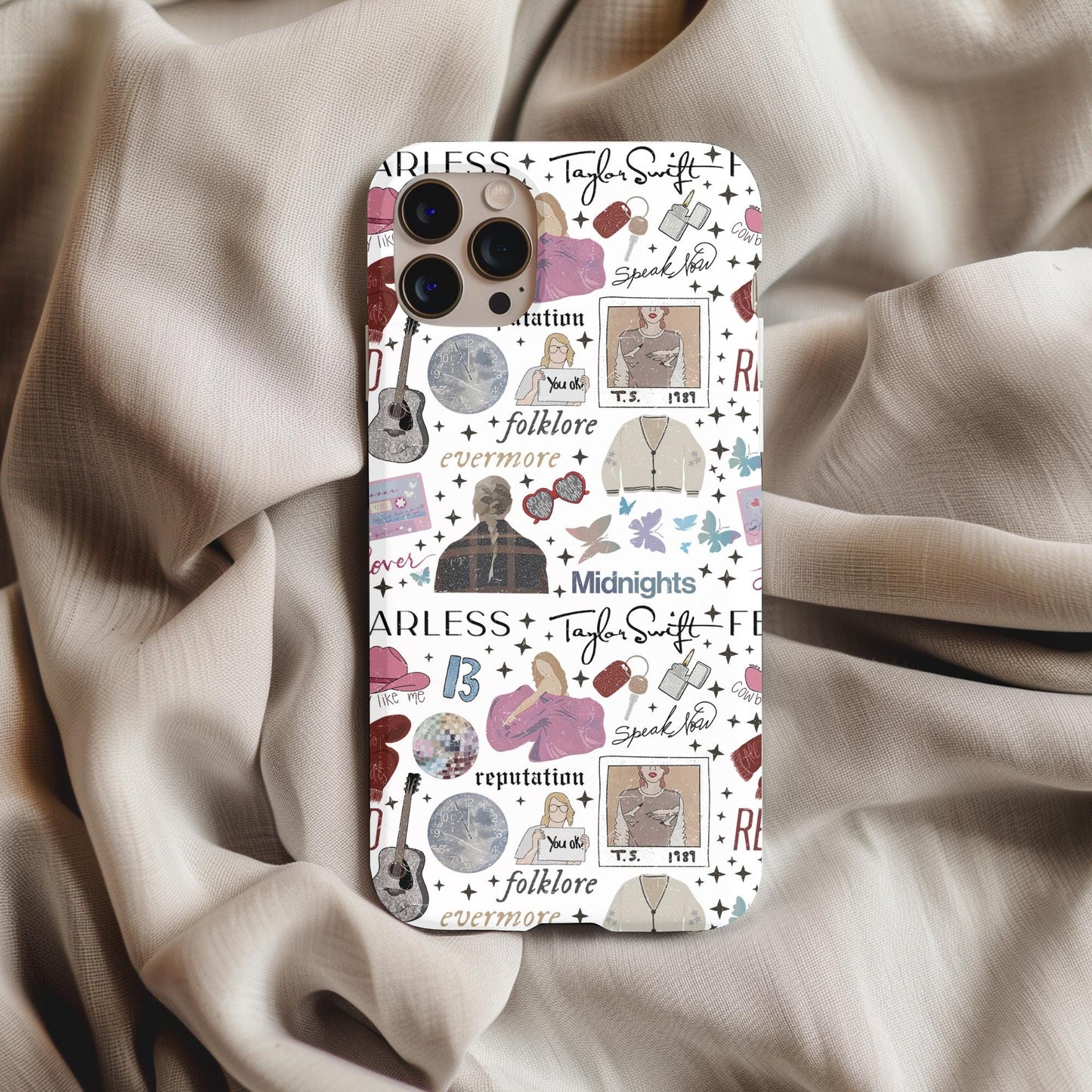 Taylor Swift Album Icons Phone Case