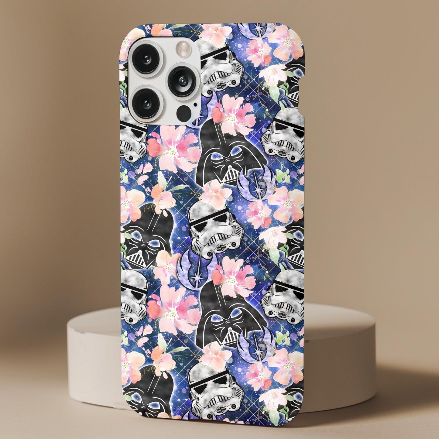 Darth Vader Storm Trooper Floral Phone Case