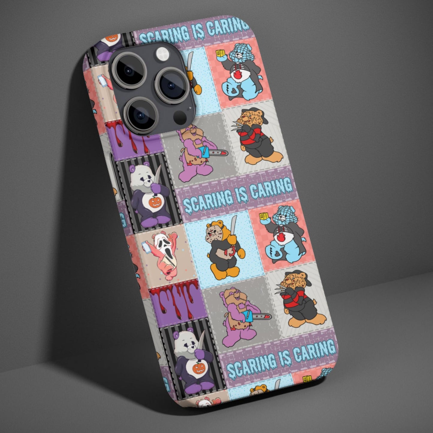 Scaring is Caring Nostalgic Phone Case