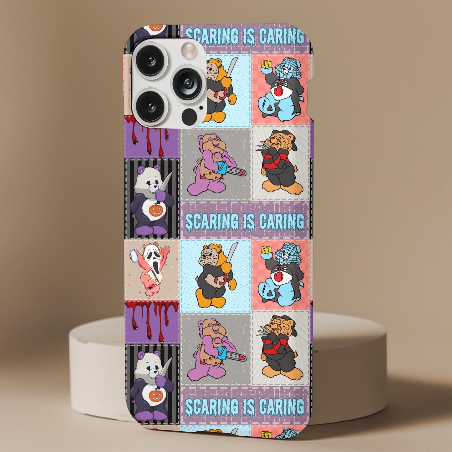 Scaring is Caring Nostalgic Phone Case