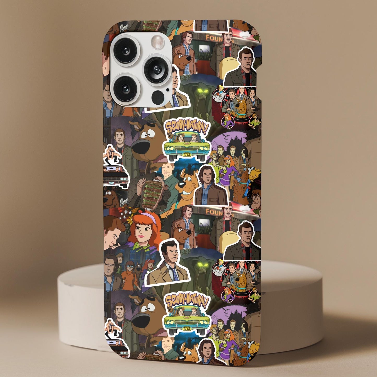 Scoobynatural Collage Phone Case