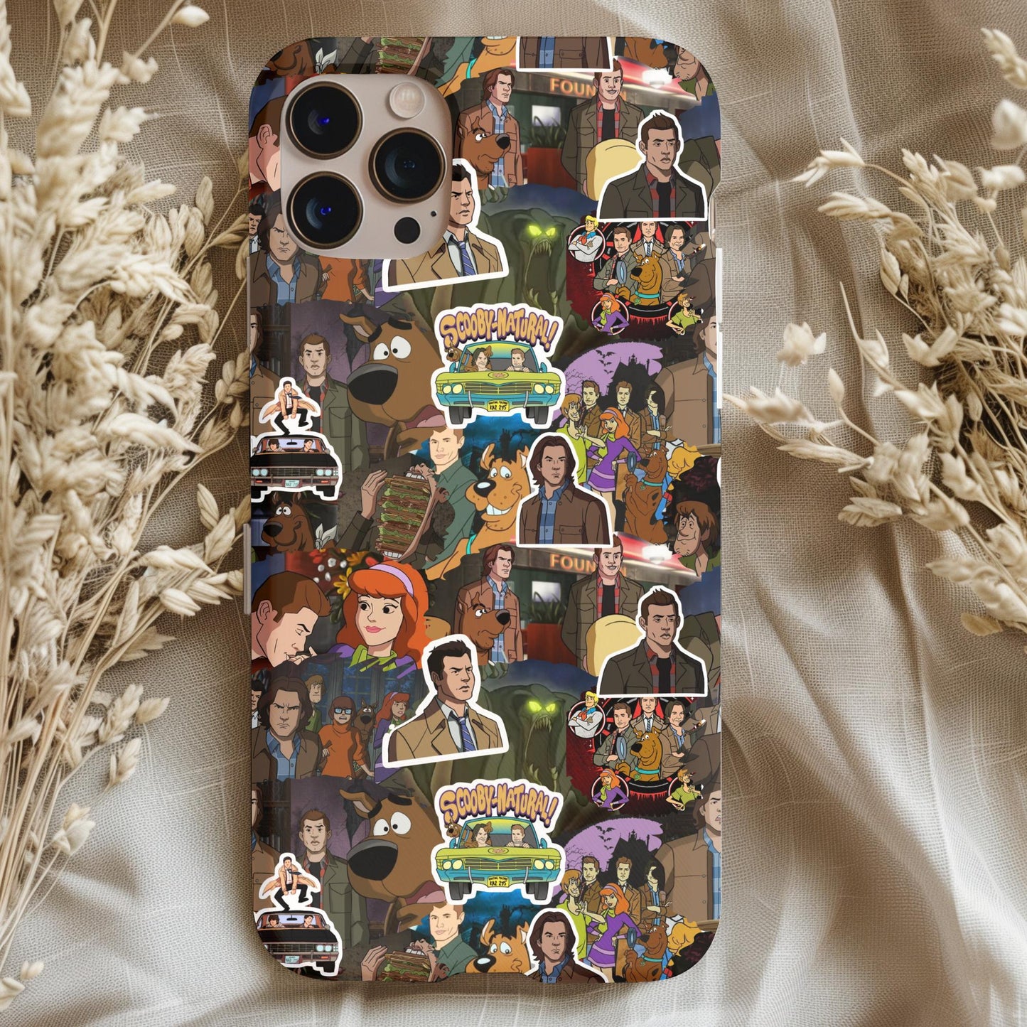 Scoobynatural Collage Phone Case