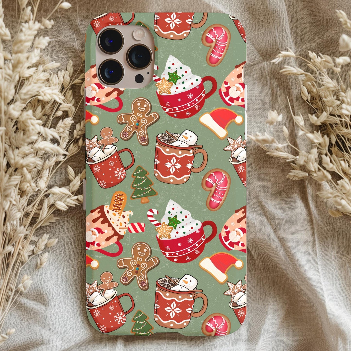 Christmas Hot Cocoa Candy Phone Case