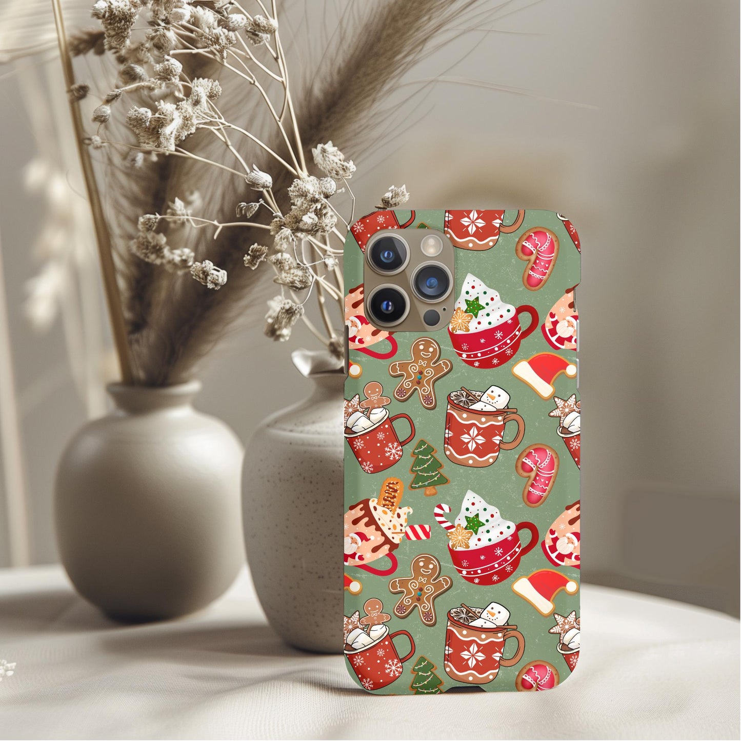 Christmas Hot Cocoa Candy Phone Case