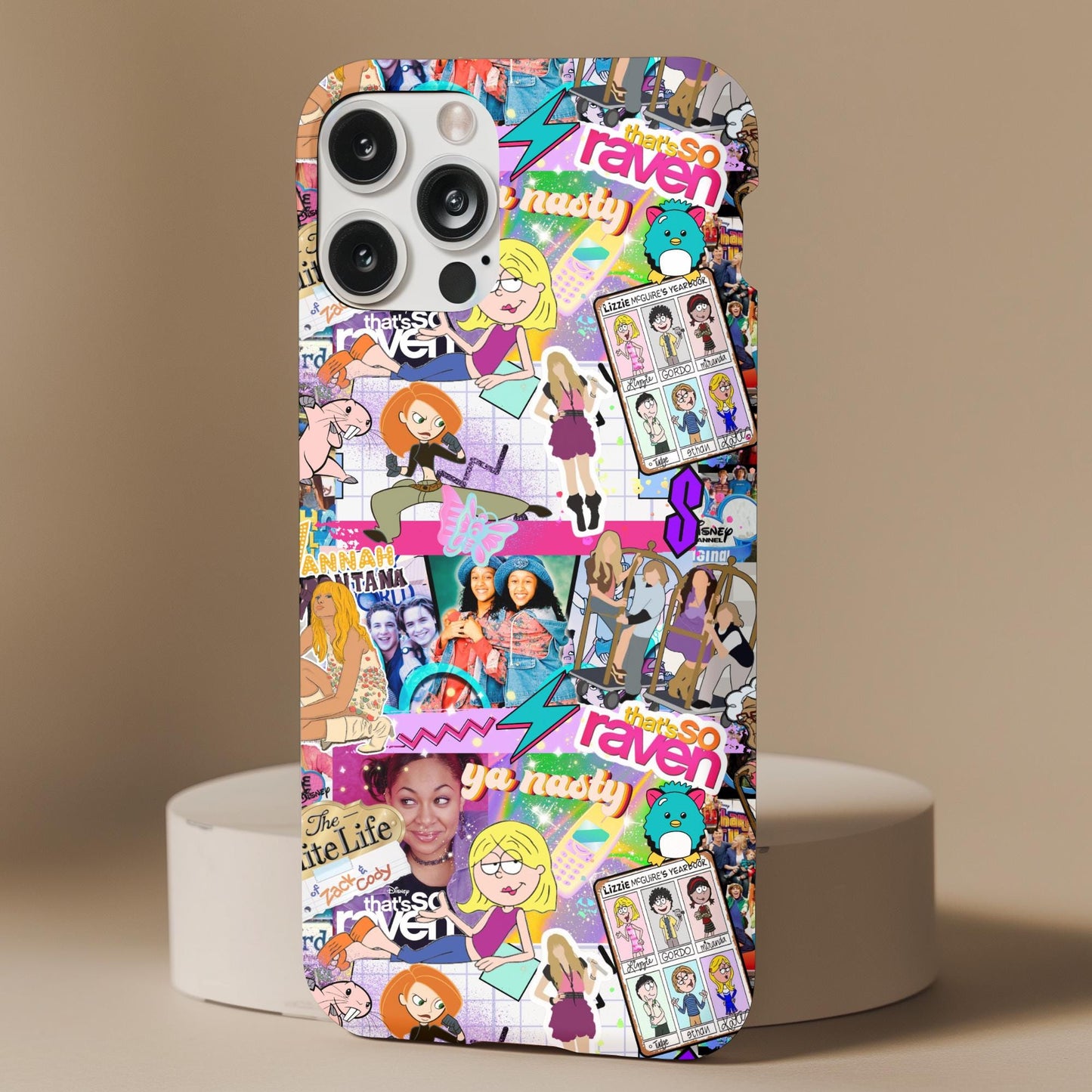 Nostalgic 2000s TV Shows Collage Phone Case