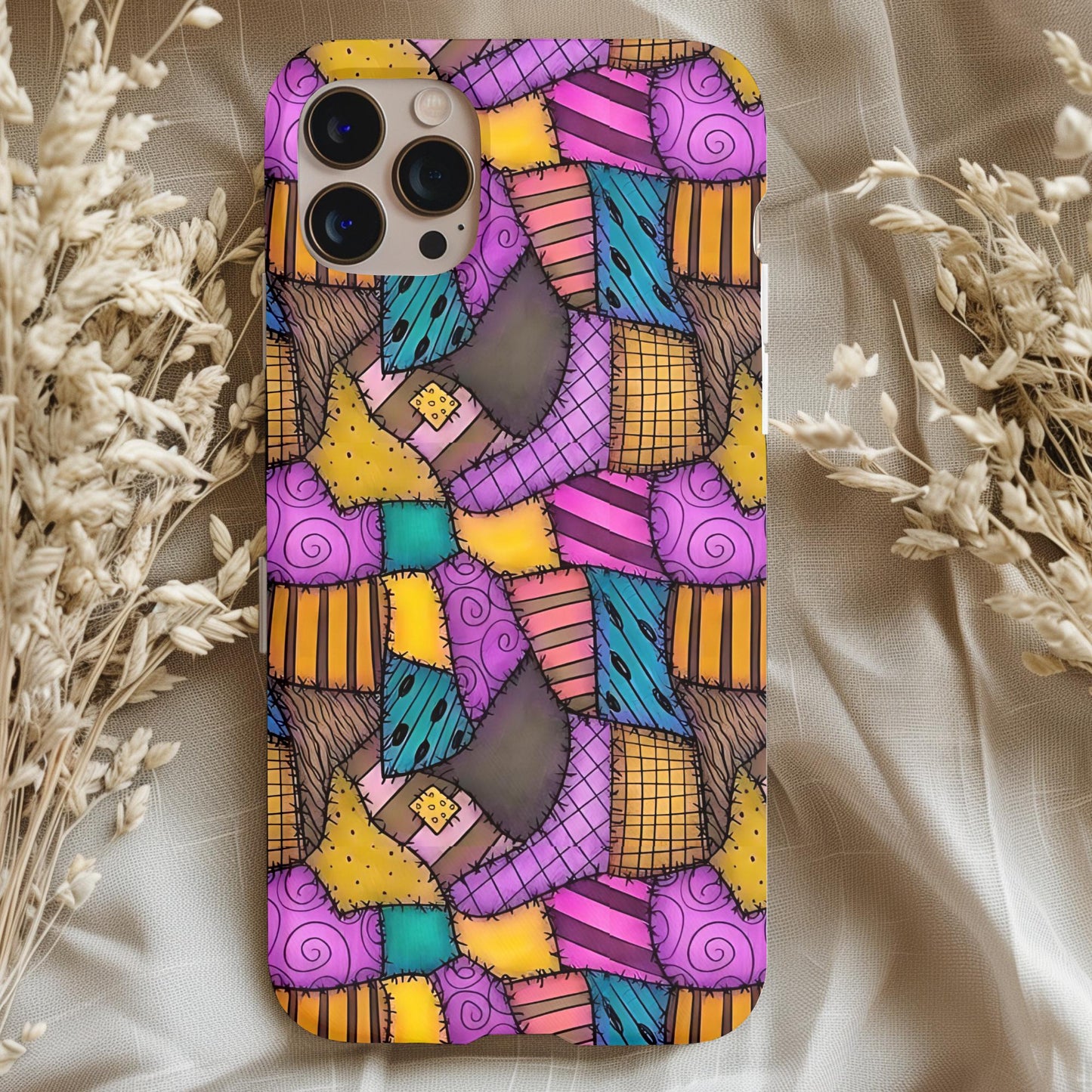 Nightmare Before Sally Stitches Phone Case