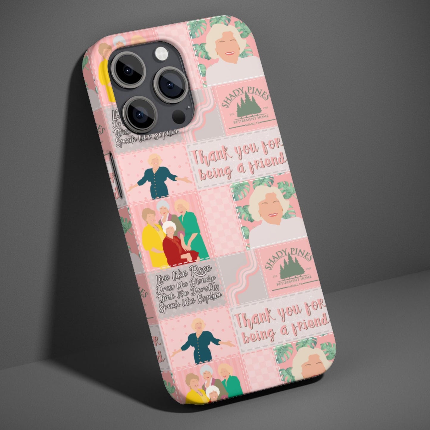 Golden Girls Patchwork Phone Case