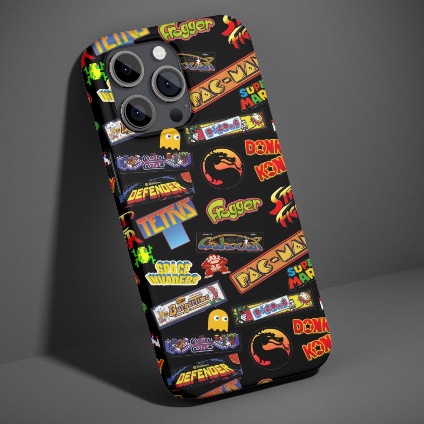 Retro Arcade Video Games Phone Case