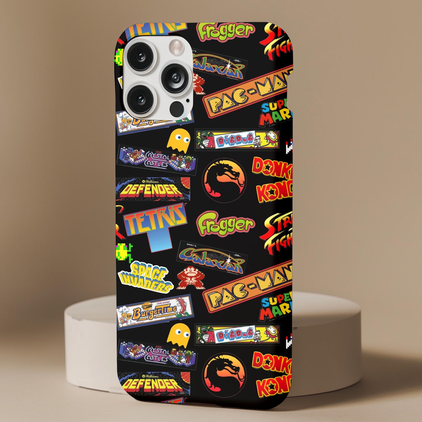 Retro Arcade Video Games Phone Case